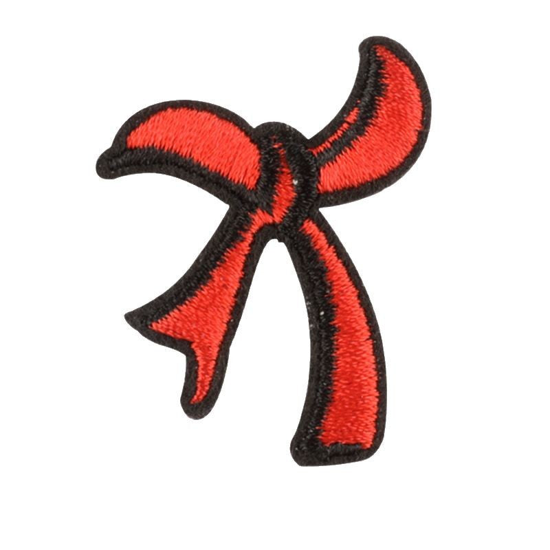 Wholesale Computer embroidery heart patch accessories embroidery cloth patch